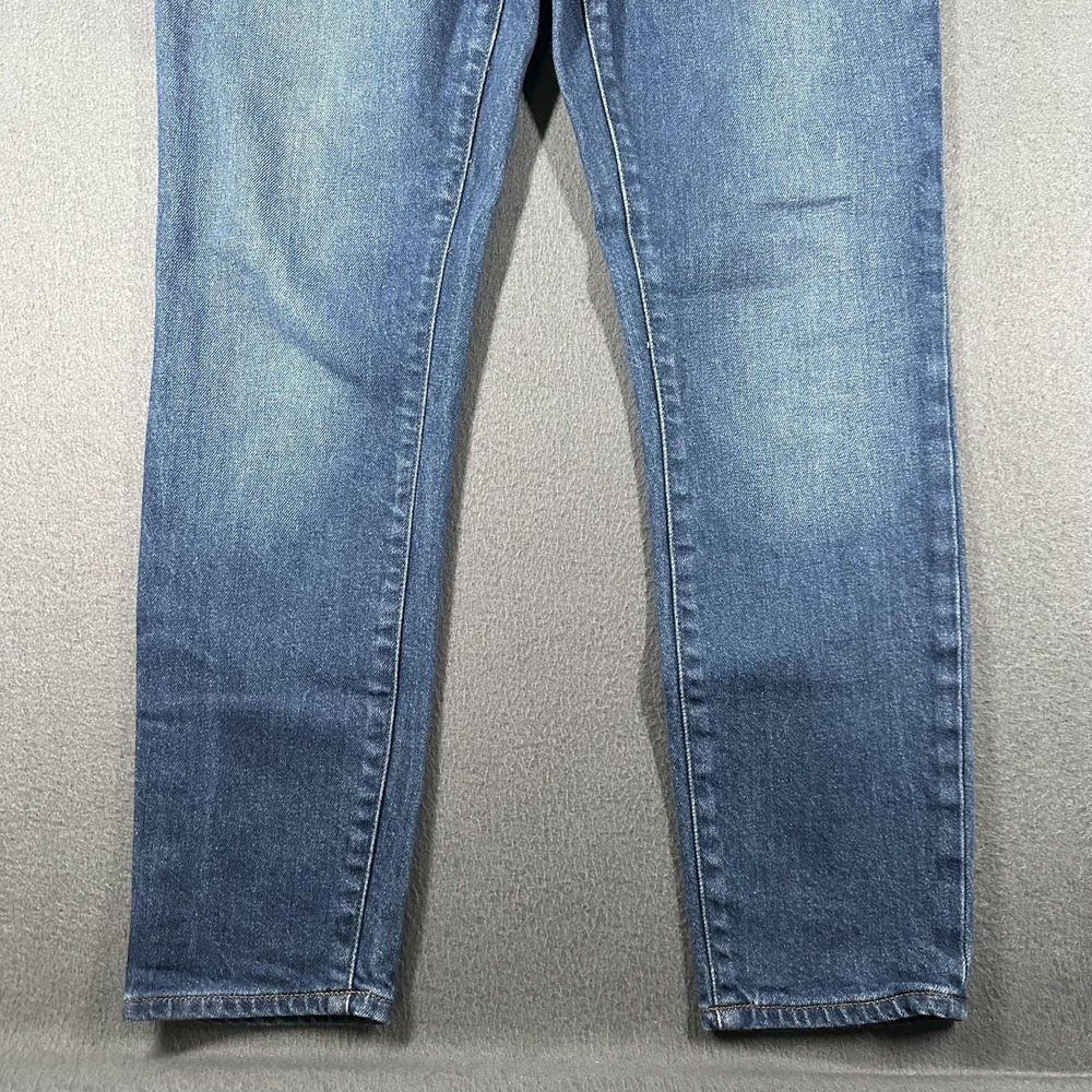 J Crew Jeans Womens 27 Blue 9in 10in High-Rise Skinny Lot of 2 Stretch Raw Hem - Picture 3 of 16
